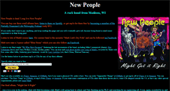 Desktop Screenshot of newpeopleband.com